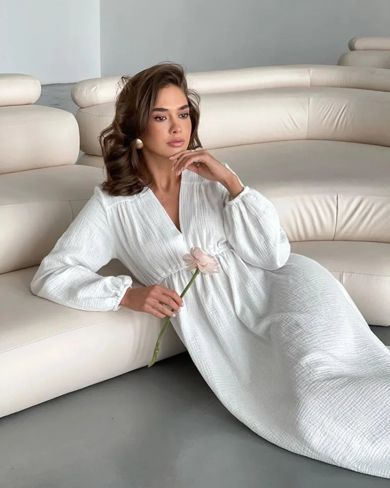 Women's Casual Dress V-Neck