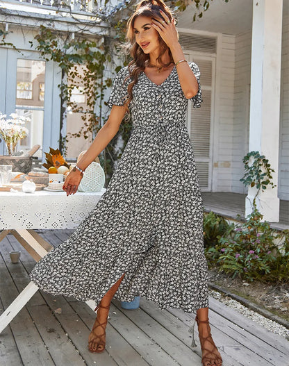Vintage Floral Dresses for Women