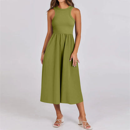 Sleeveless Long Dress