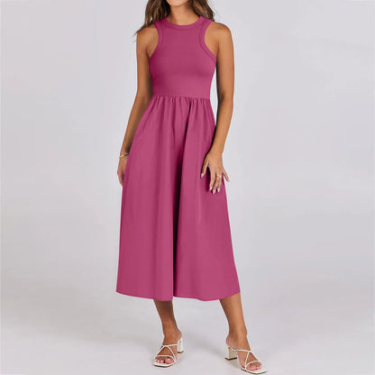 Sleeveless Long Dress