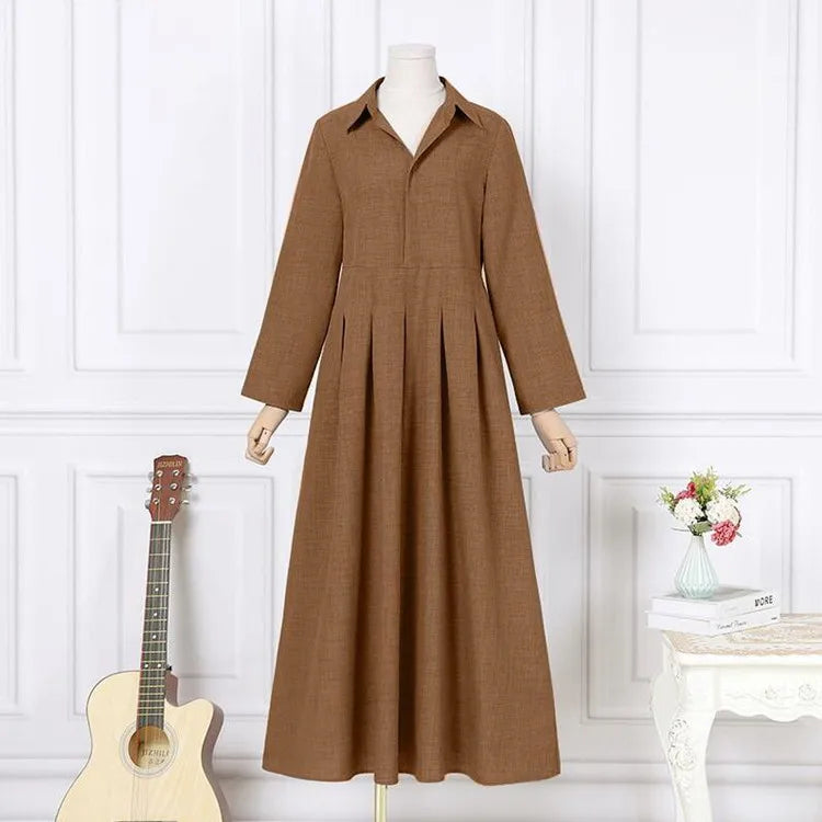Long Dress Vintage Casual