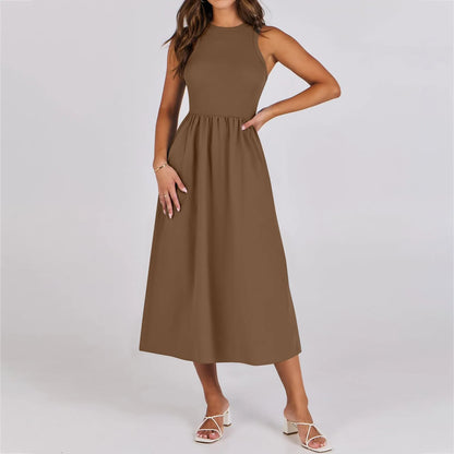 Sleeveless Long Dress