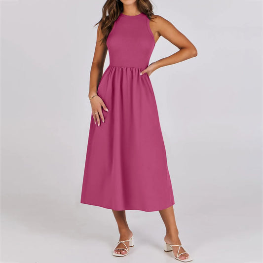 Sleeveless Long Dress