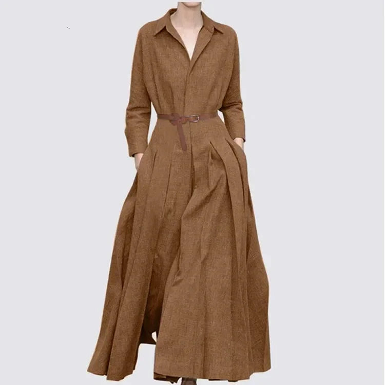 Long Dress Vintage Casual