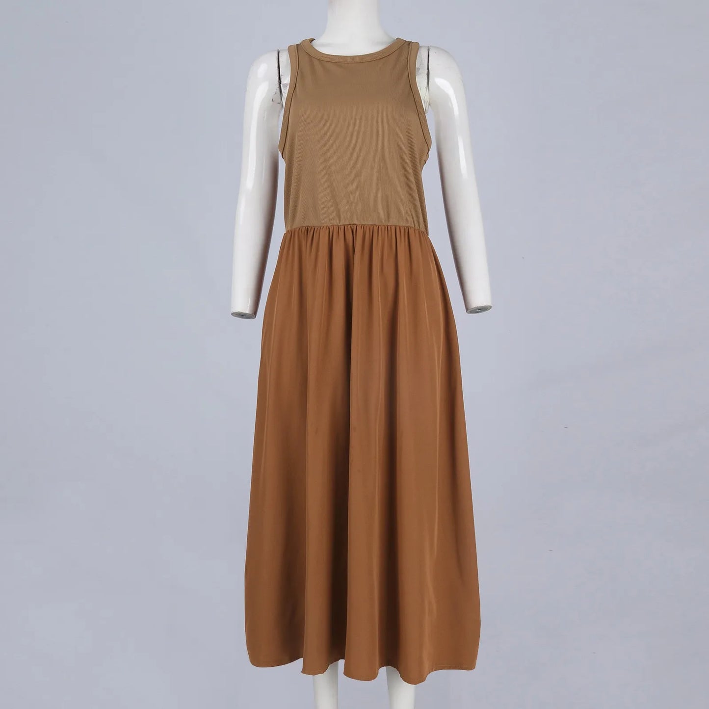 Sleeveless Long Dress
