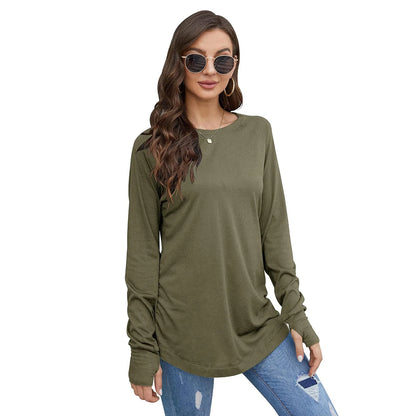 Women's Tops Long Sleeve Shirt