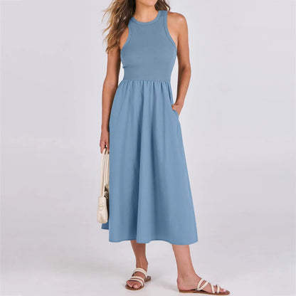 Sleeveless Long Dress
