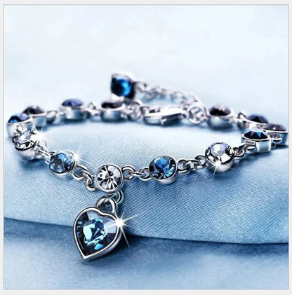 Women Silver Color Lucky Bracelet
