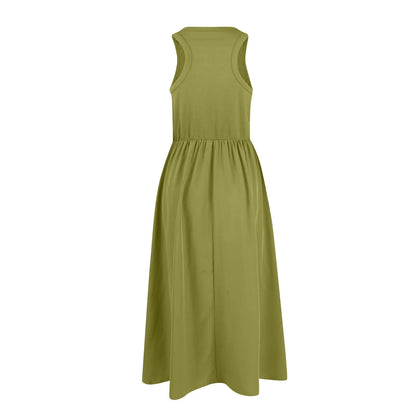 Sleeveless Long Dress