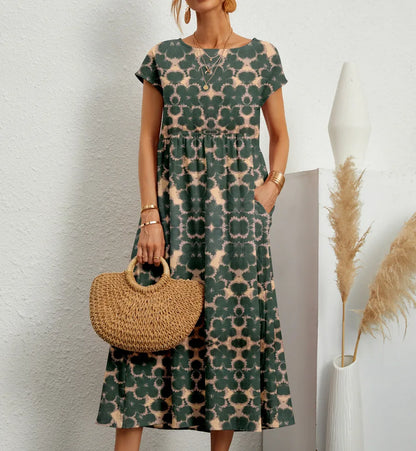 Women's Floral Print Summer Dress