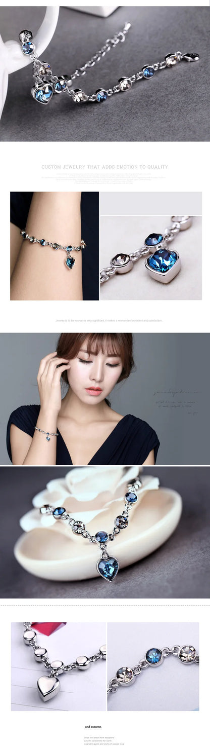 Women Silver Color Lucky Bracelet