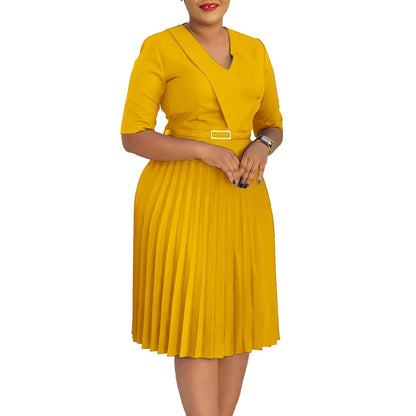 Women's Pleated Dress