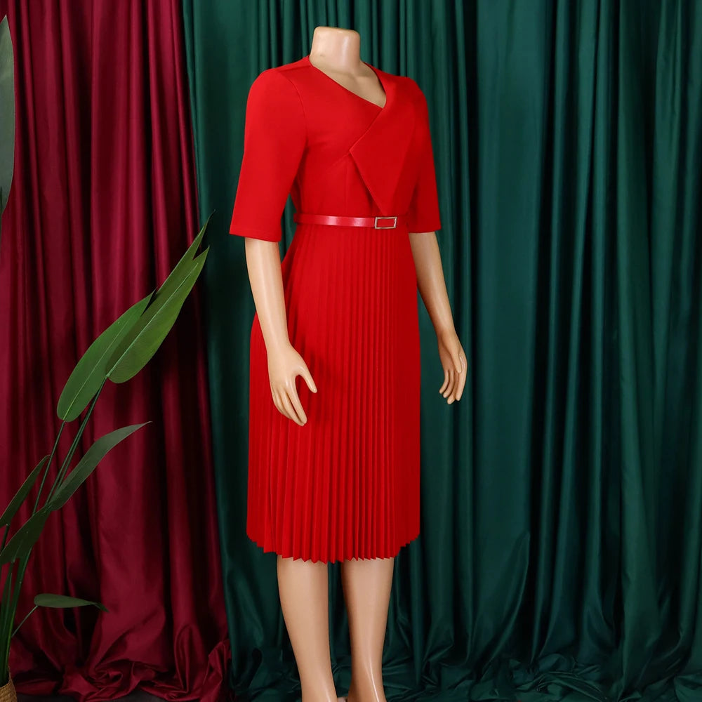Women's Pleated Dress