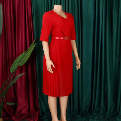 Women's Pleated Dress