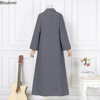 Long Dress Vintage Casual