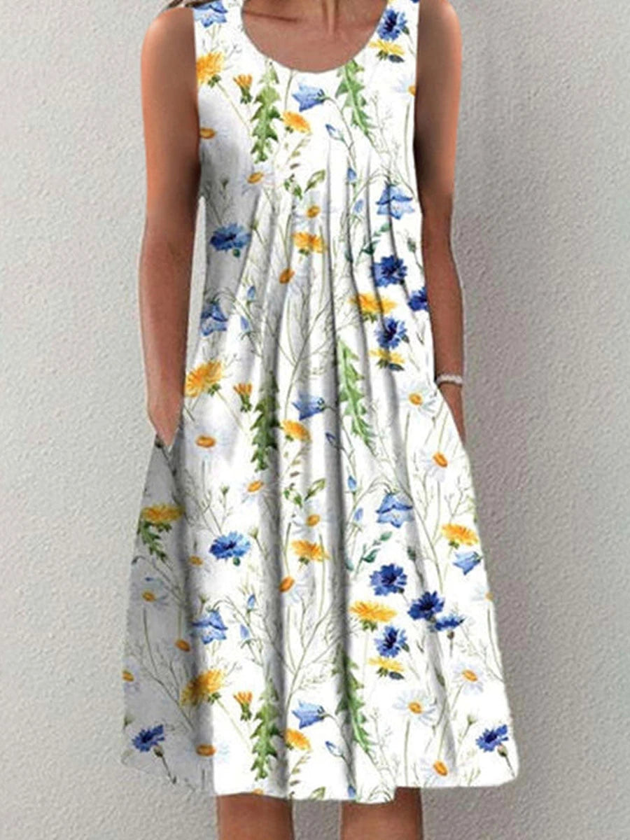 Seasonal Dress- Floral Pattern