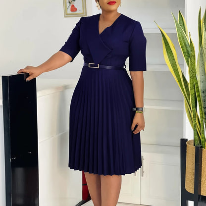 Women's Pleated Dress