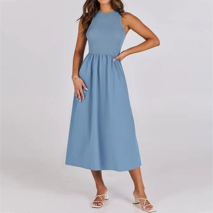 Sleeveless Long Dress