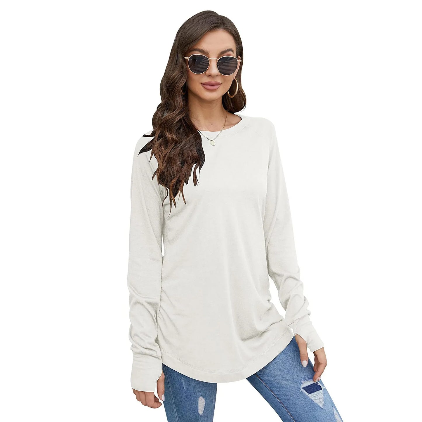 Women's Tops Long Sleeve Shirt