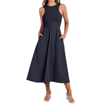 Sleeveless Long Dress
