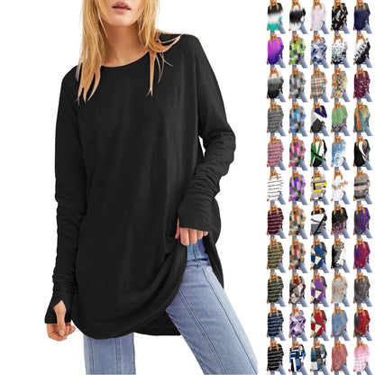 Women's Tops Long Sleeve Shirt