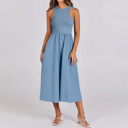Sleeveless Long Dress