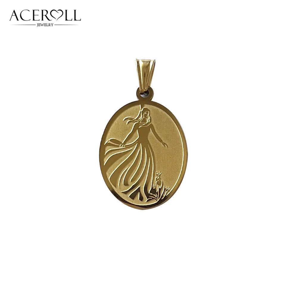 Stainless Steel Virtue Pendant