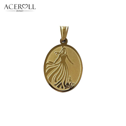 Stainless Steel Virtue Pendant