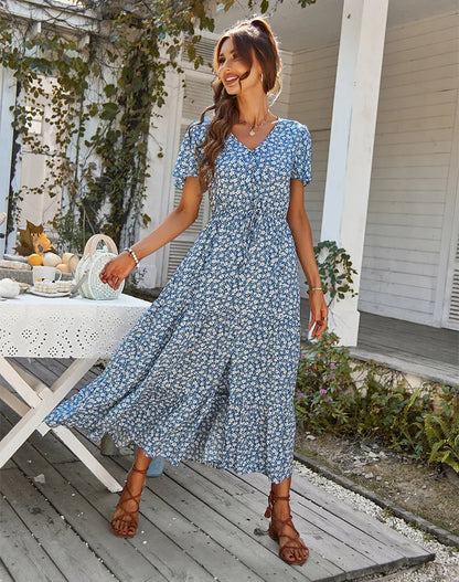Vintage Floral Dresses for Women