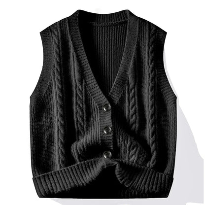 Cardigan Sweater Vest for Men