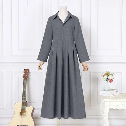 Long Dress Vintage Casual