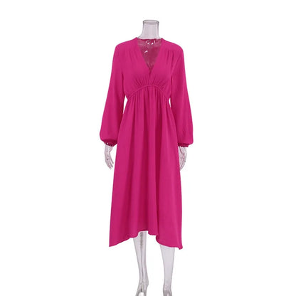 Women's Casual Dress V-Neck